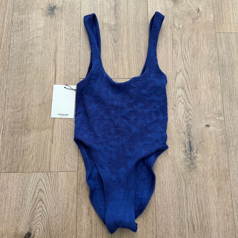 NEW Bond-eye Women’s Mara One Piece Blue Swimsuit